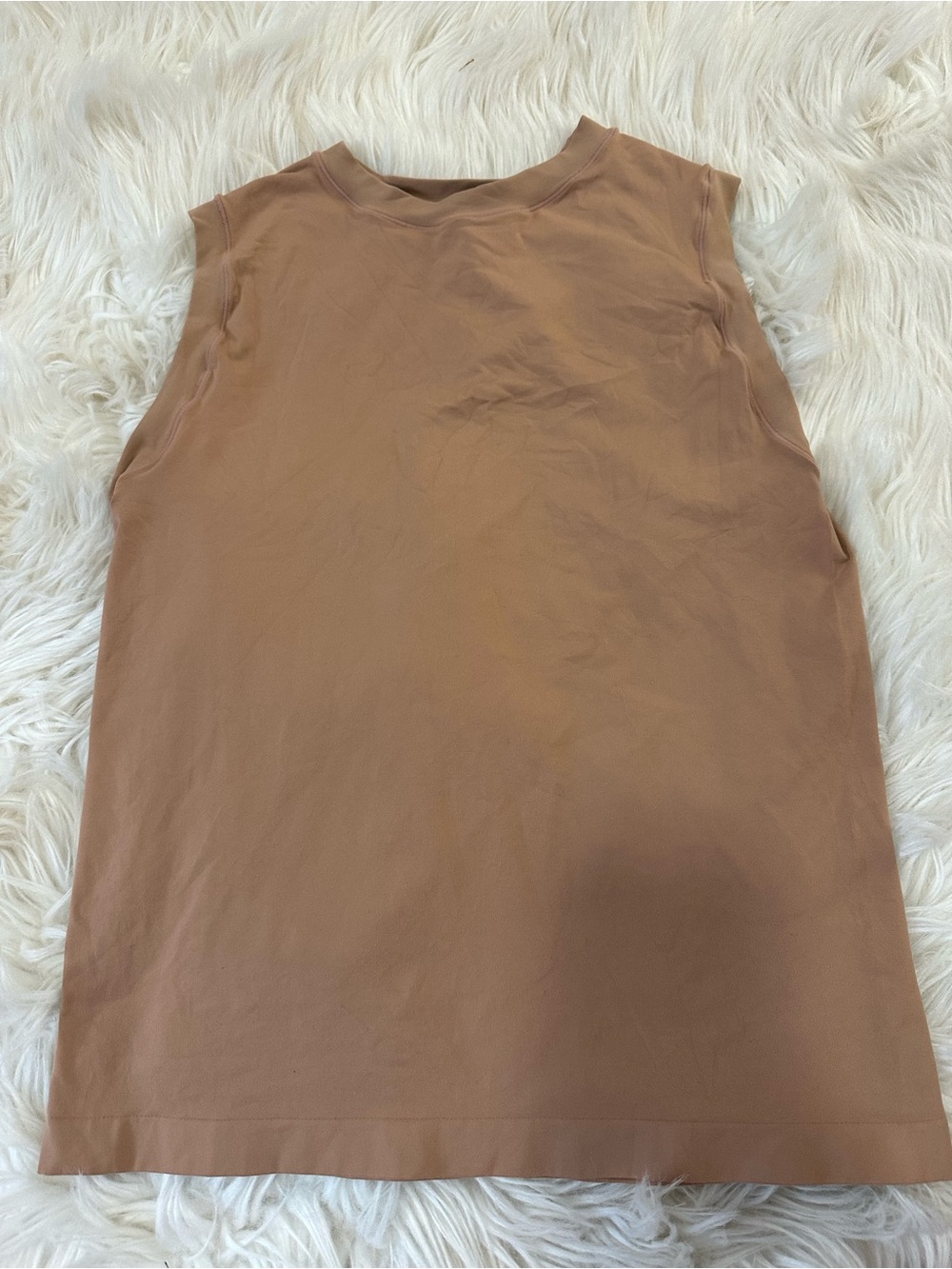 Yogalicious mockneck tank - Brown